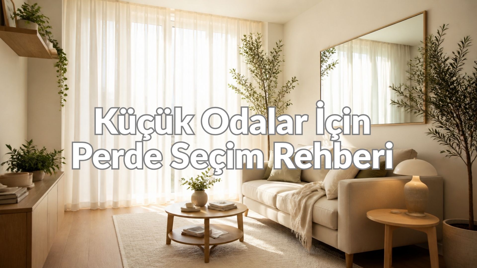 Küçük Odalar İçin Perde Seçim Rehberi